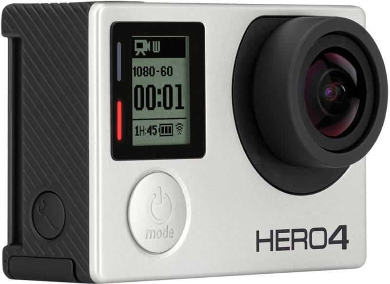 Camera de actiune GoPro HERO4 Silver, 12 MP, 1080P, Silver - imagine 2