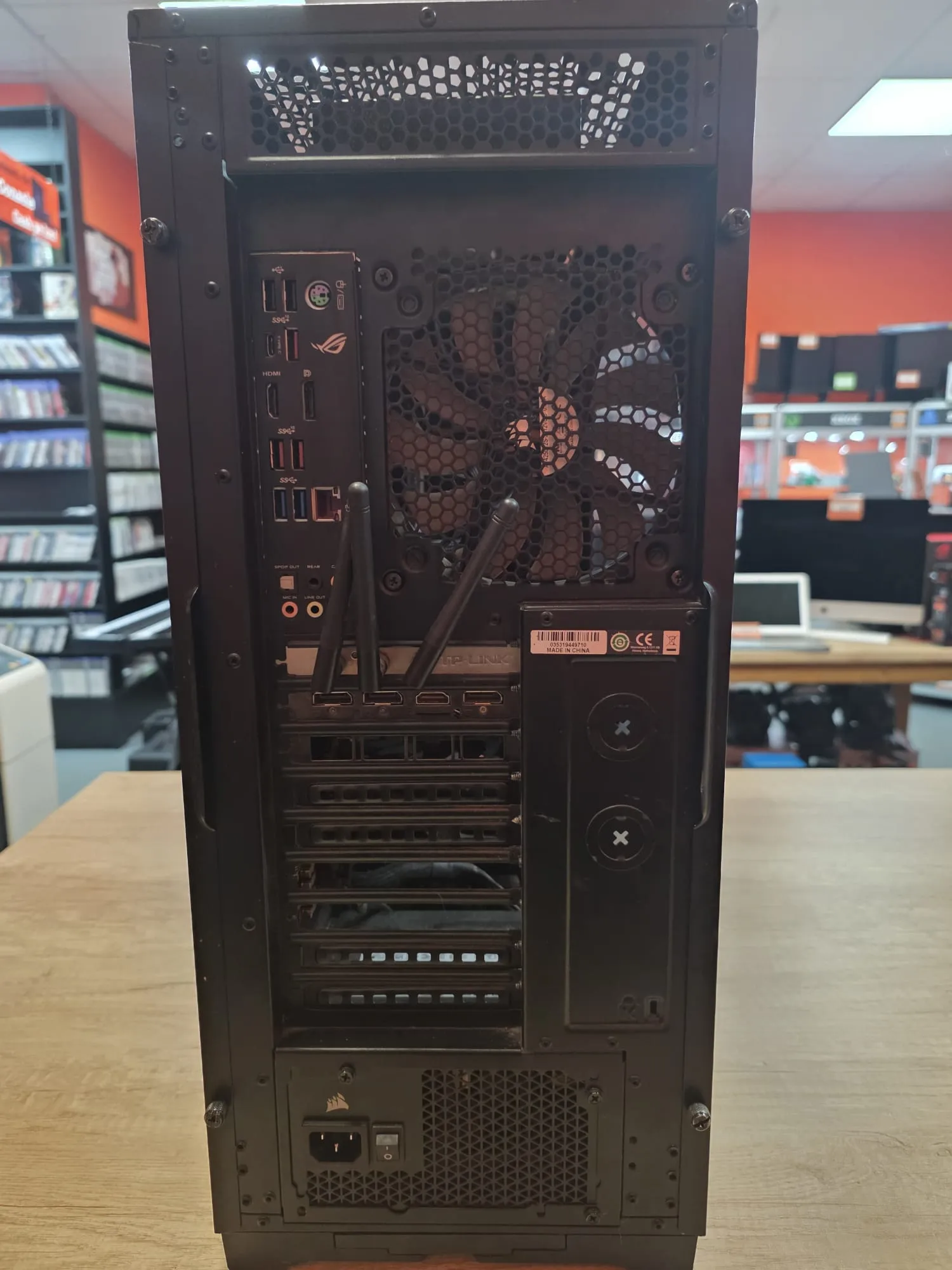 Unitate PC Gaming Corsair, i9 9900K, 16 Gb RAM DDR4, SSD 500 Gb, HDD 1.8 Tb, RTX 2080 Ti 11 Gb, Asus ROG Strix, Z390-F Gaming, Sursa Corsair 750W - imagine 2