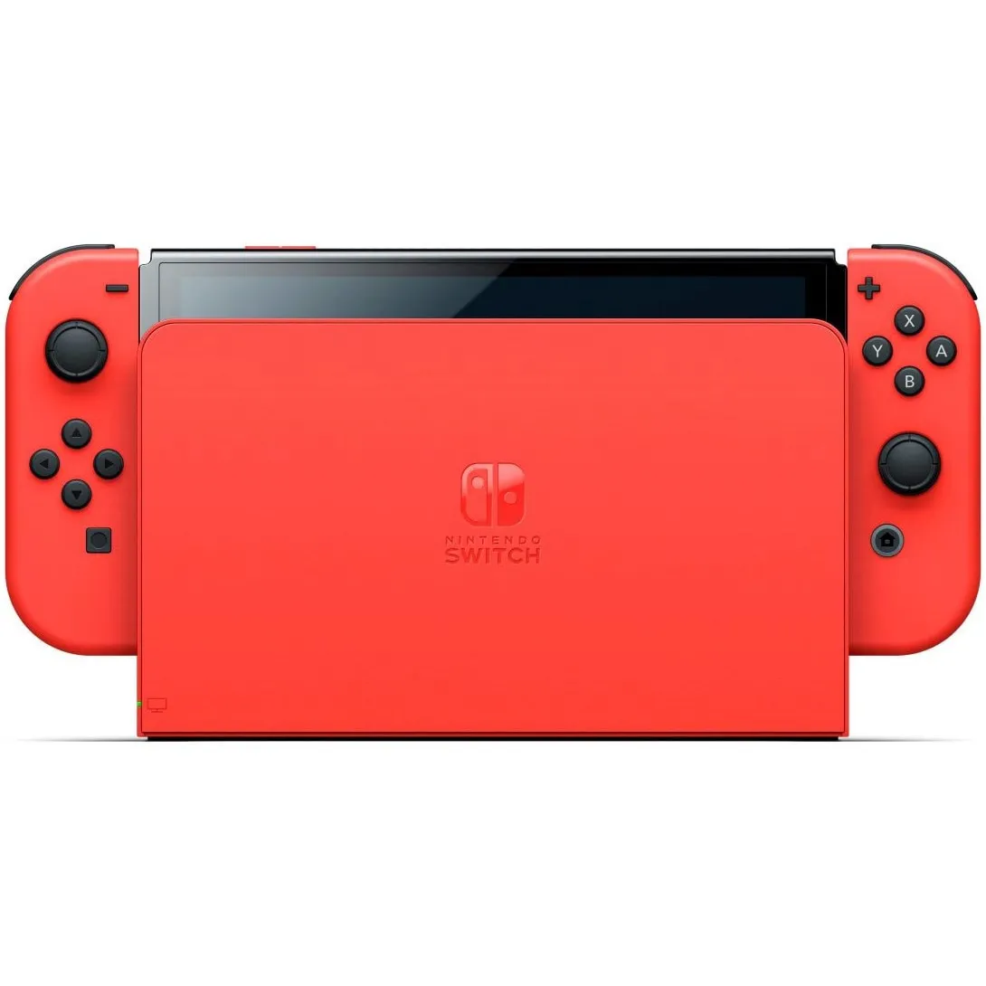 Consola Nintendo Switch OLED, 64 Gb, Mario Red Edition - imagine 2