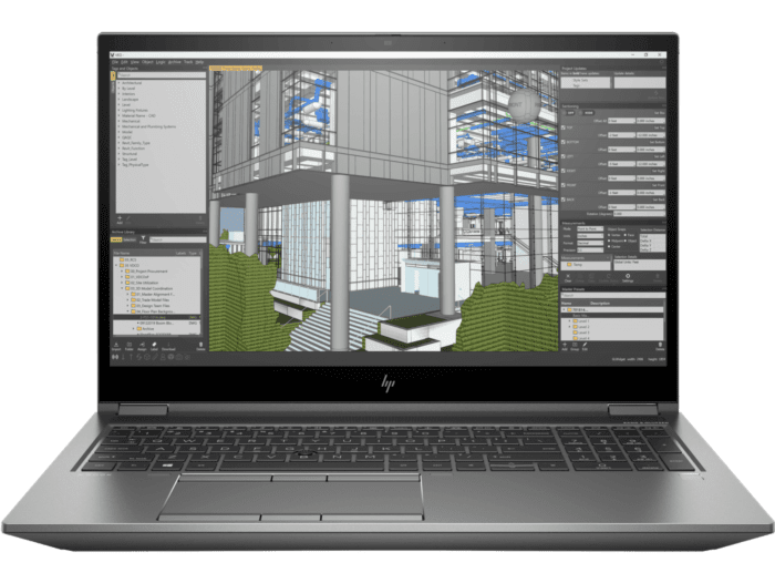 Laptop HP Mobile WorkStation ZBook Fury 15.6 G8, HSN-C13C-5, Display 15.6 Inch 60Hz, Intel Core I7 11850H 2.50 GHz, 32 Gb RAM DDR4 2667 MHz, SSD 2 x 512 Gb , NVIDIA T1200 4 Gb, Gri - imagine 2