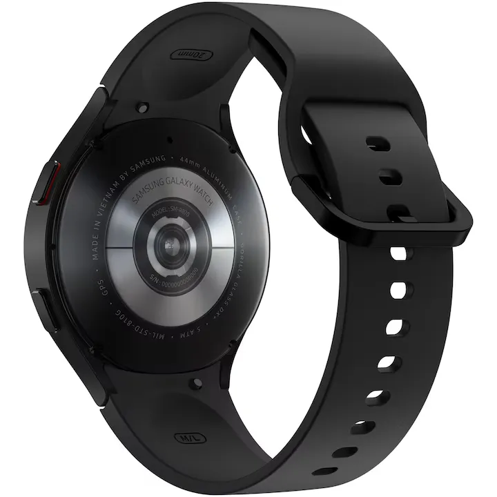 Smartwatch Samsung Galaxy Watch 4 MIL-STD-810G, 44mm, GPS, Black - imagine 2