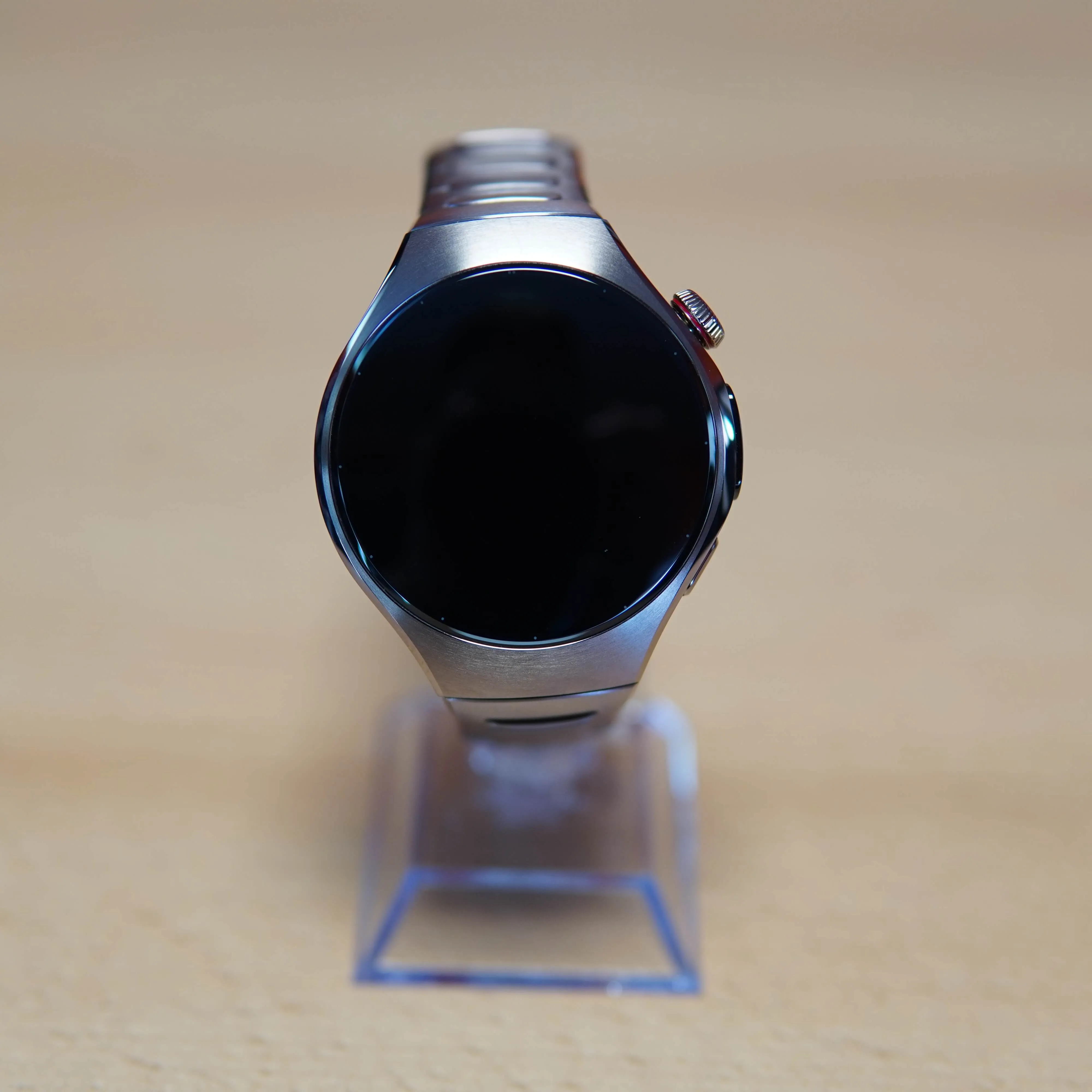 Smartwatch Huawei Watch 5 SOC-AL00 42 mm, Bluetooth, Cellular, Android/iOS, Sand Gold Steel Case, Sand Gold Titanium Strap - imagine 3
