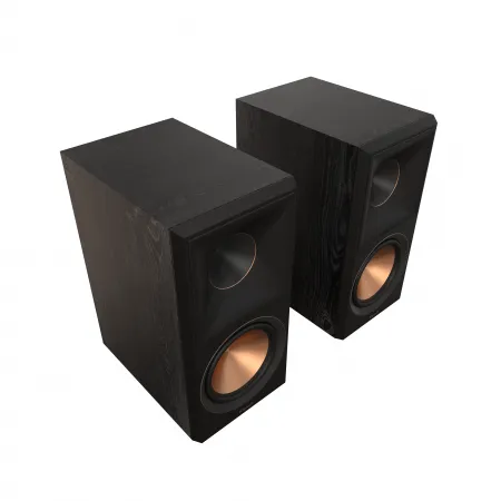Boxe de raft Klipsch RP-600M, 100W RMS, 8 Ohm, 45Hz-25kHz, 96dB, Bass Reflex, 2 Cai, Woofer 6.5 inch, Tweeter Titanium 1 inch, 7.3 Kg, Ebony