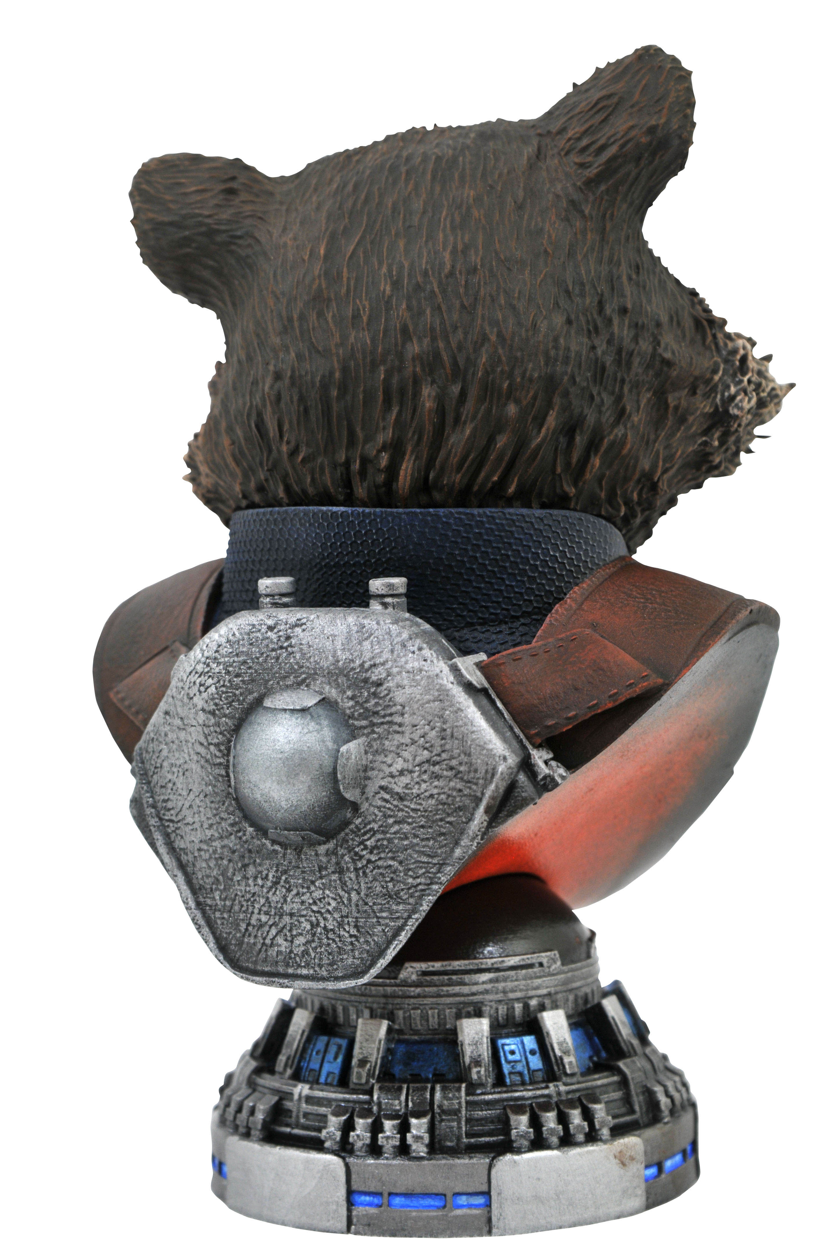 Figurina Bust Avengers Endgame Legends, Scale 1/2 Rocket Raccoon, 20cm - imagine 2