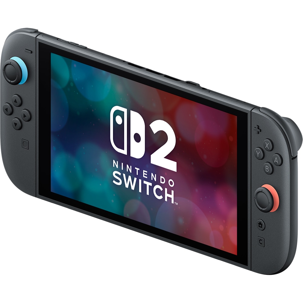 Consola Nintendo Switch 2, Display 7.9 inch, 120Hz, Wi-Fi 6, USB-C, Blue/Light Red JoyCon - imagine 2