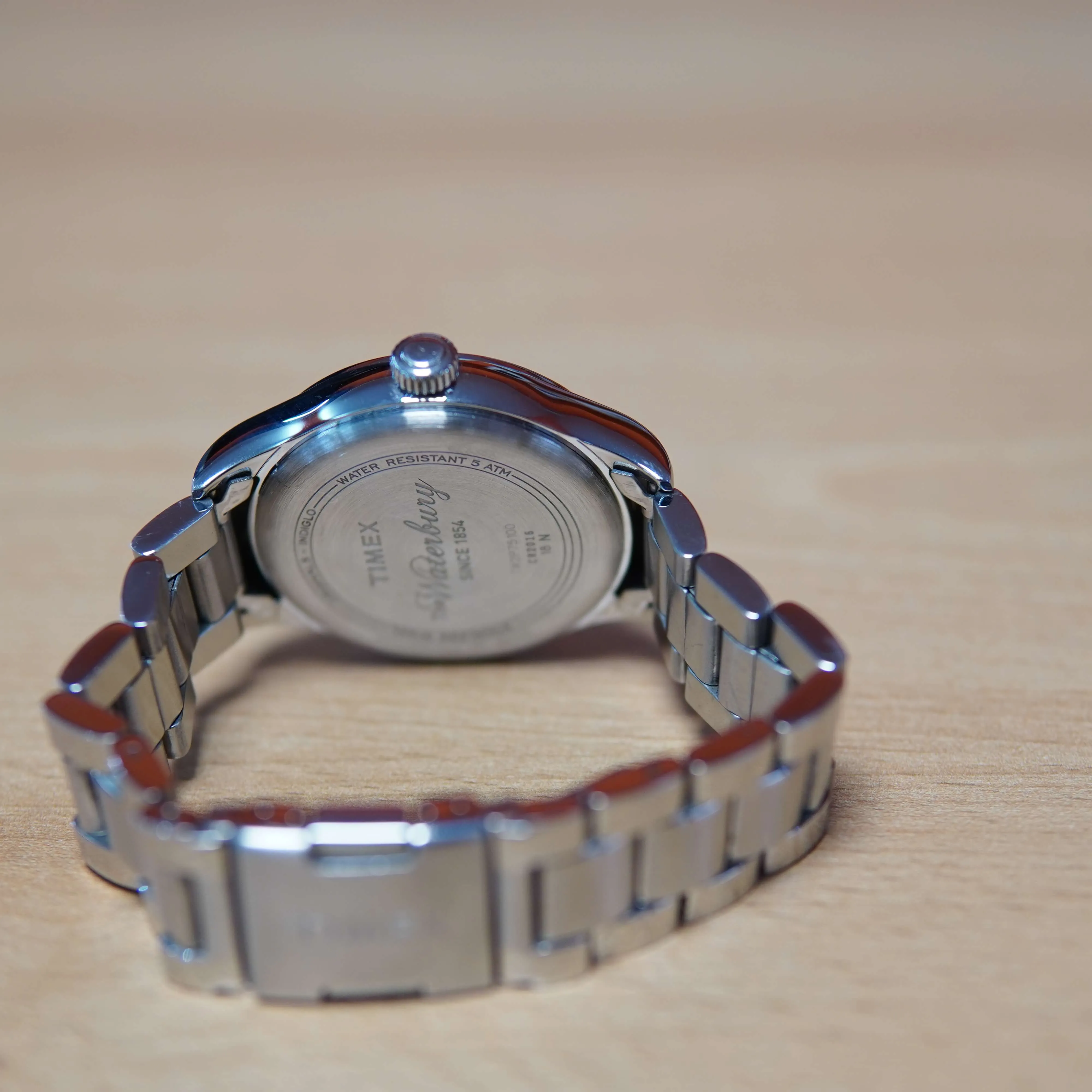 Ceas Barbatesc Timex The Waterbury, TX2P75100, Quartz, 42mm, Stainless Steel, 5 ATM, Argintiu - imagine 9