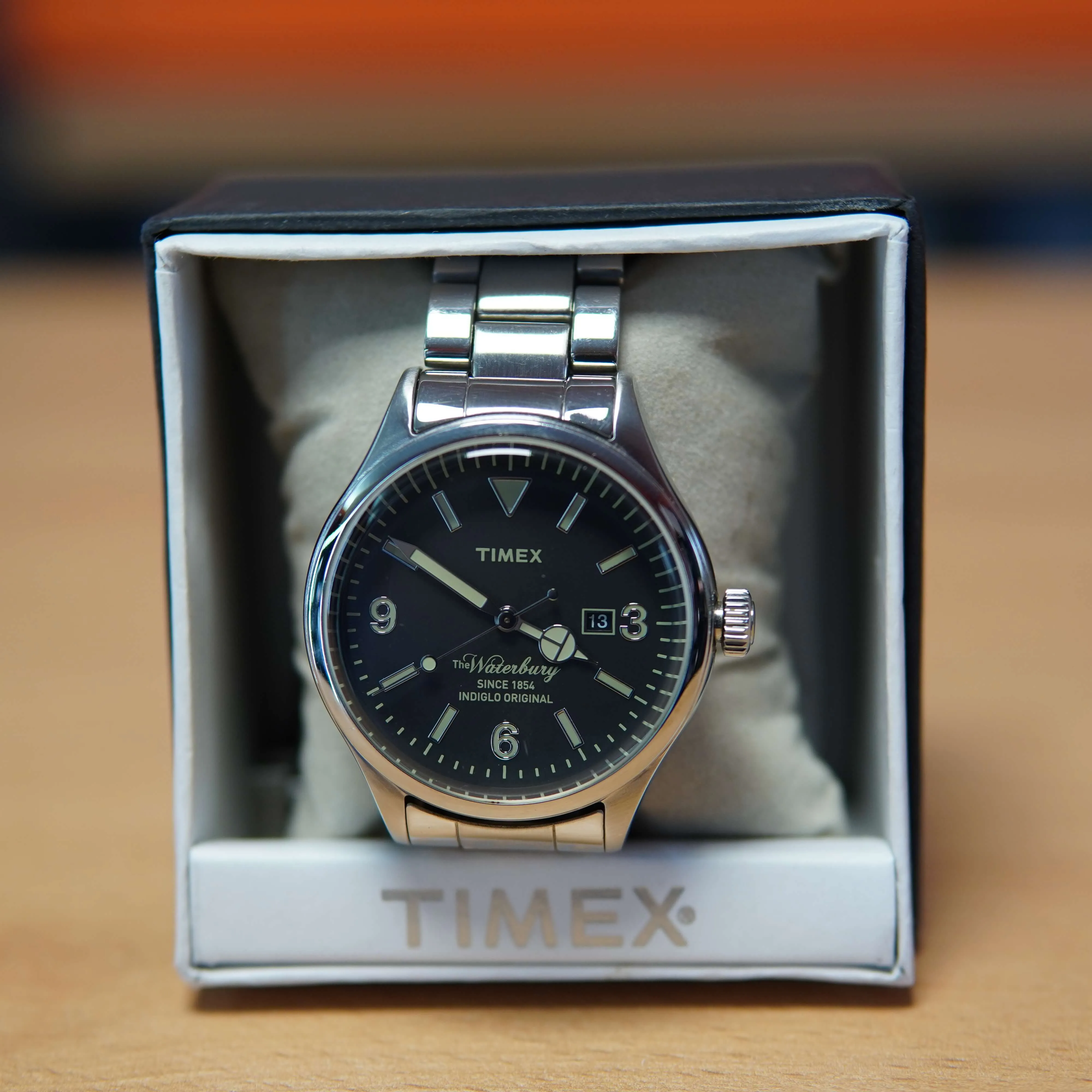 Ceas Barbatesc Timex The Waterbury, TX2P75100, Quartz, 42mm, Stainless Steel, 5 ATM, Argintiu - imagine 2