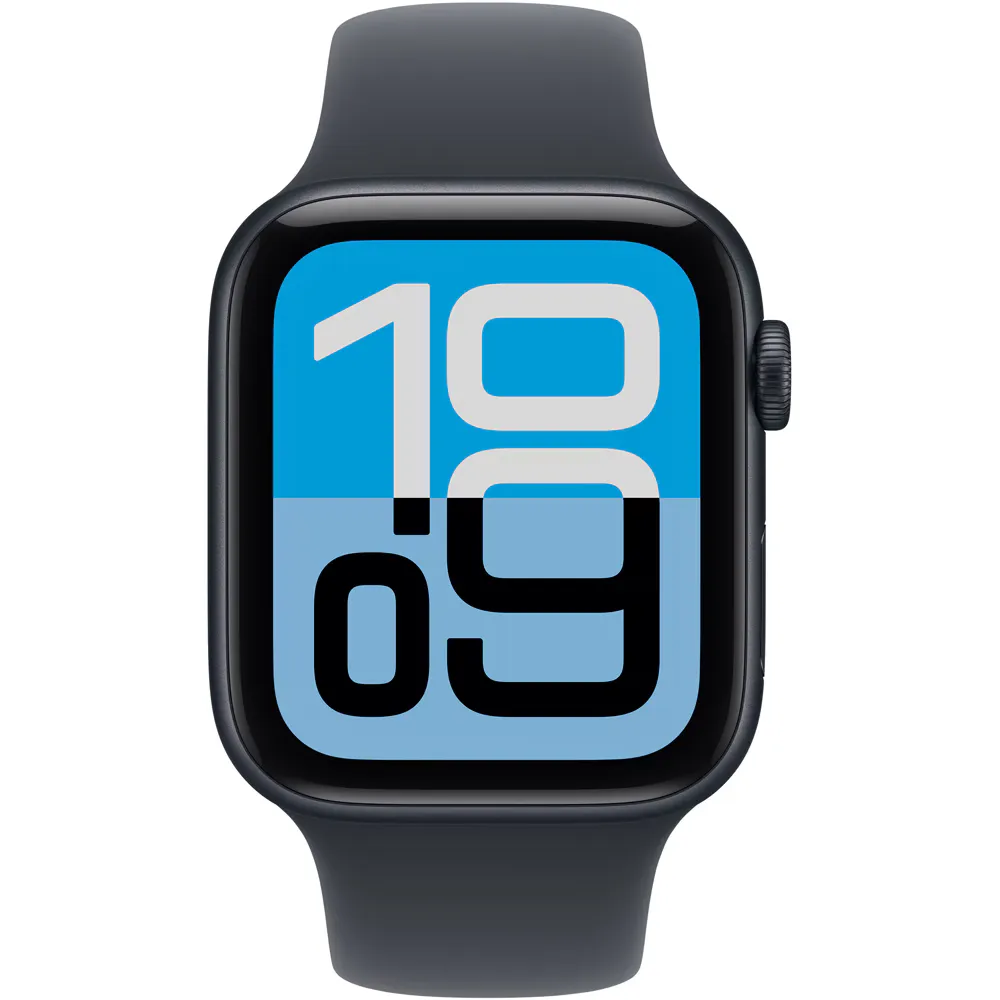 Apple Watch SE 3 40 mm, GPS, Midnight Aluminium, Midnight Sports Band S/M, A3324 - imagine 3