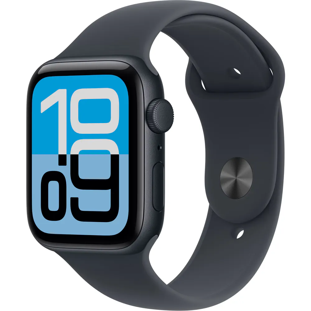 Apple Watch SE 3 40 mm, GPS, Midnight Aluminium, Midnight Sports Band S/M, A3324 - imagine 2