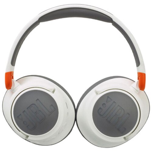 Casti audio pentru copii JBL JR460NC, Over-ear, Bluetooth, Active Noise Cancelling, Microfon, Alb - imagine 2