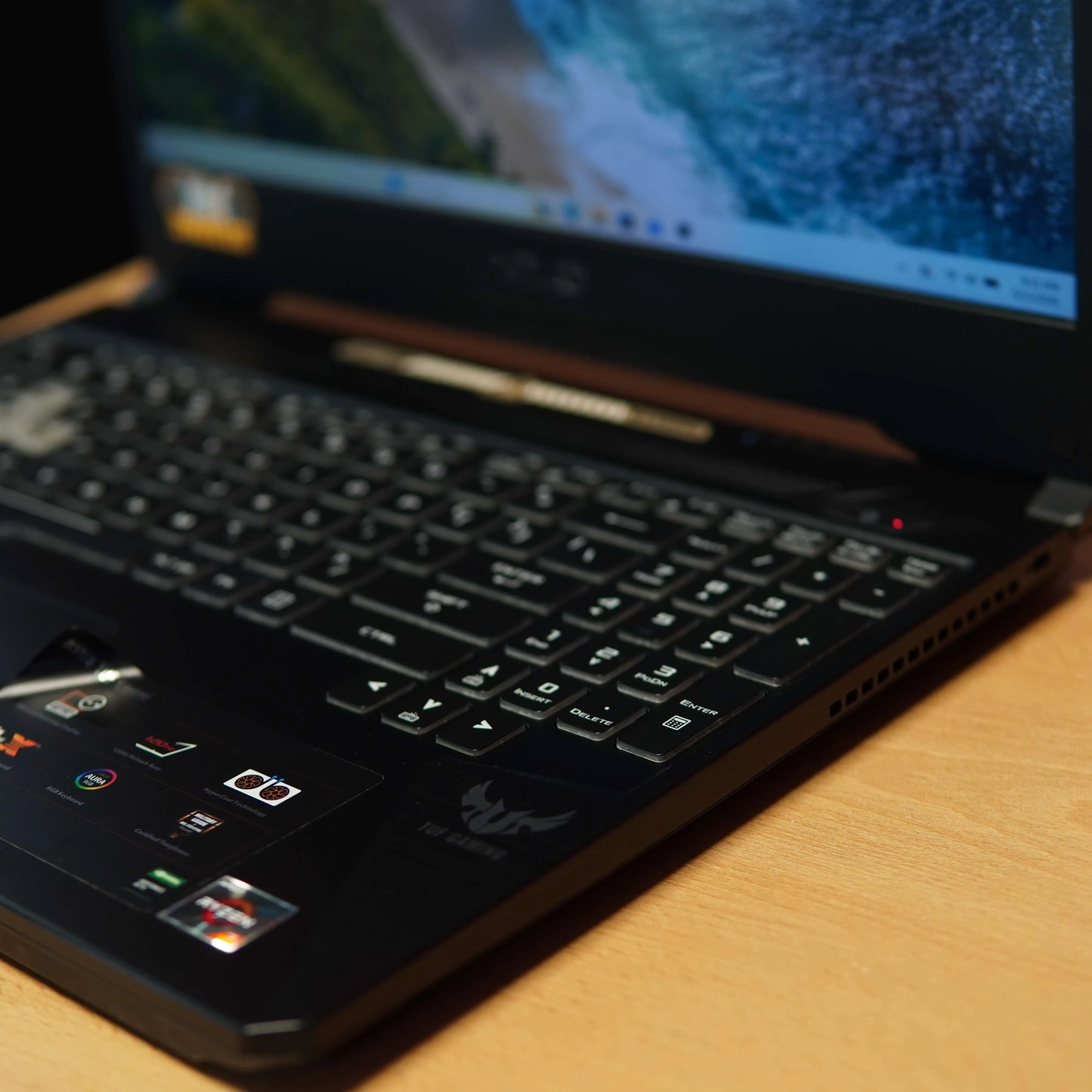 Laptop Gaming Asus TUF Gaming FX505DU-AL052, AMD Ryzen 7 3750h, 8GB DDR4, 512GB SSD, GTA 1660 Ti 6GB, Negru - imagine 11