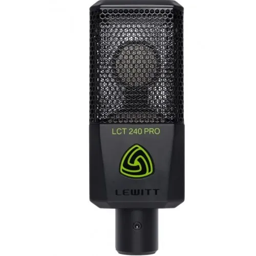Microfon Studio LEWITT LCT 240 PRO Vocal Set, Condenser, Cardioid, XLR, 20Hz-20kHz, 142dB SPL, Phantom 48V, Negru - imagine 2