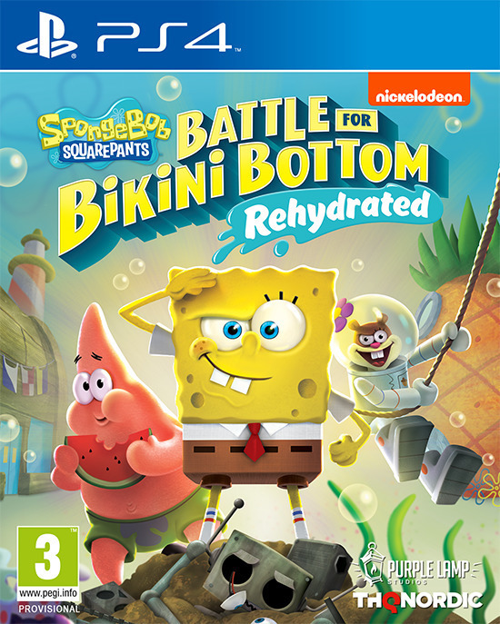 SpongeBob SquarePants Battle for Bikini Bottom Rehydrated - Joc PS4