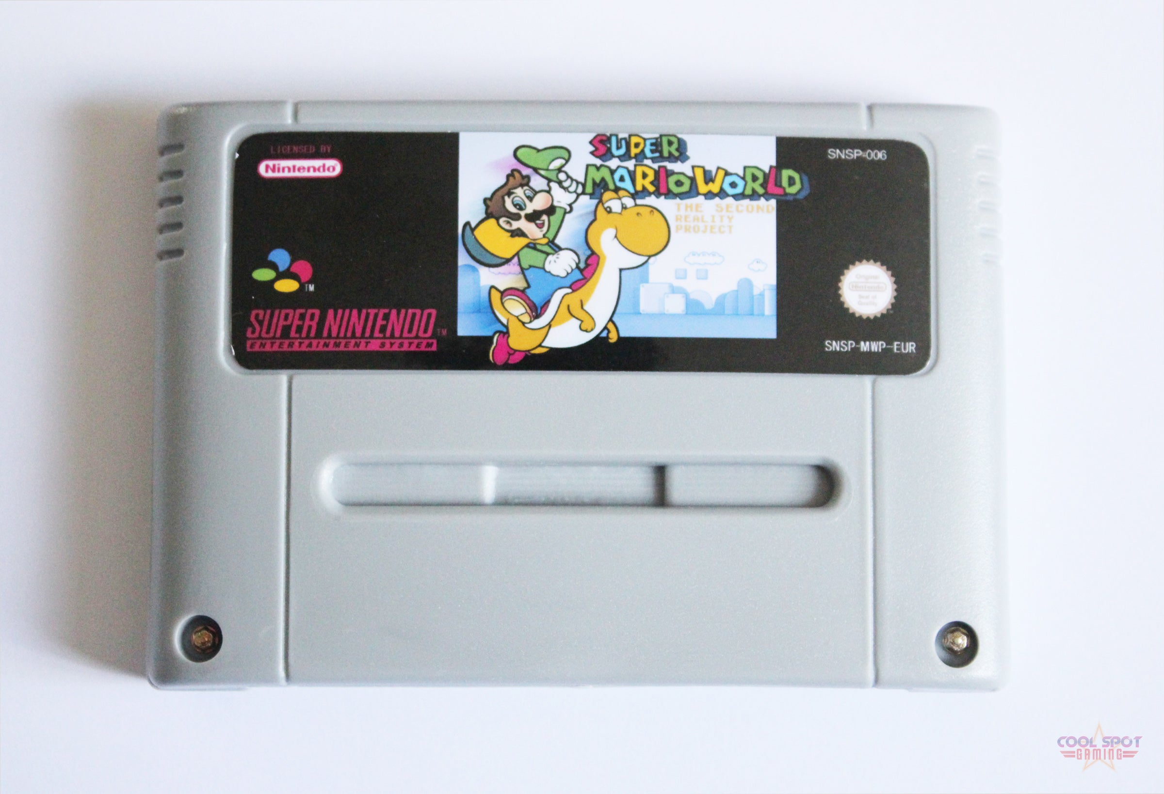Super Mario World - Fara Carcasa - Joc SNES