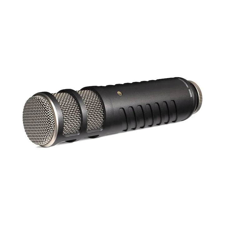 Microfon profesional Rode Procaster, Dinamic Broadcast si Podcast, XLR, Argintiu - imagine 2