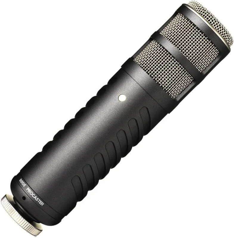Microfon profesional Rode Procaster, Dinamic Broadcast si Podcast, XLR, Argintiu - imagine 4