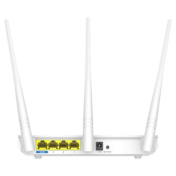 Router Wireless TENDA F3 N300, 300 Mbps, WAN, LAN, Alb - imagine 2