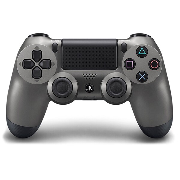Controller SONY PlayStation 4, DualShock 4 V2, Wireless, Steel Black