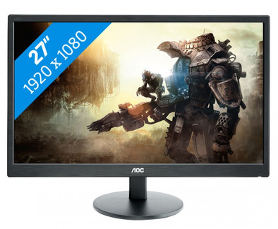 Monitor LED AOC E2770SH, 27 inch, FHD