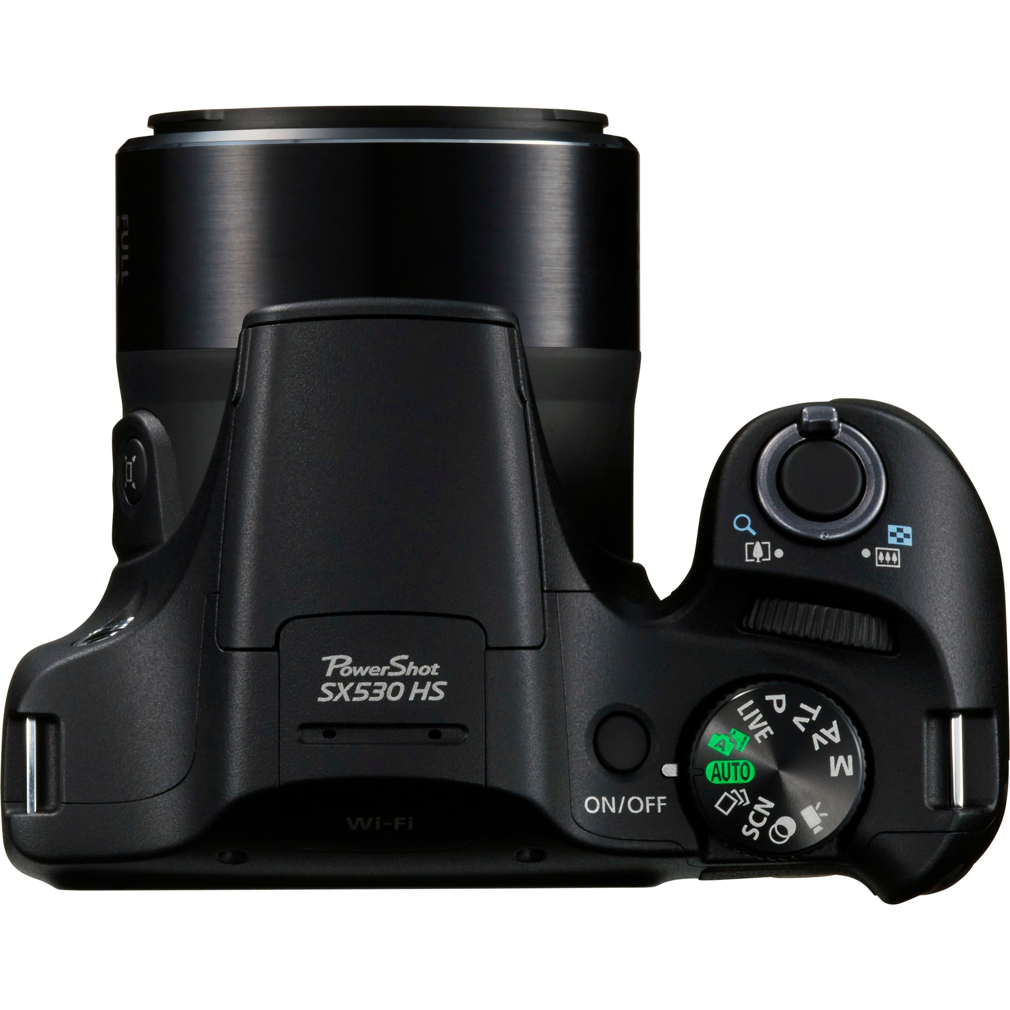 Aparat foto digital Canon SX530 HS, 3 inch LCD, 16MP, Zoom Optic 50x, Zoom Digital 4x, Negru - imagine 2