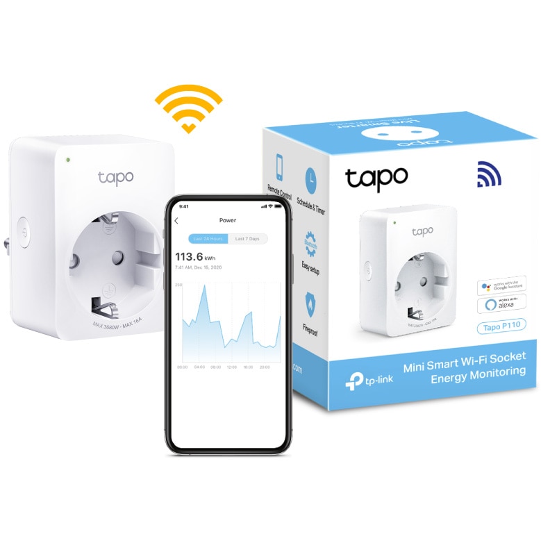 Priza smart TP-Link Mini Tapo P110, Wi-Fi - imagine 2