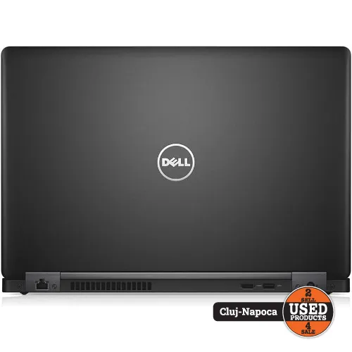 Laptop Dell Latitude 5580, 15.6" Full HD, Intel Core i7-7820HQ 2.90GHz, 16 GB DDR4, SSD 256 GB Samsung, NVIDIA GeForce 940MX 2 GB, HDMI, VGA, USB 3.0, USB-C, LAN, Wi-Fi 6, Bluetooth, Windows 11, Black - imagine 2