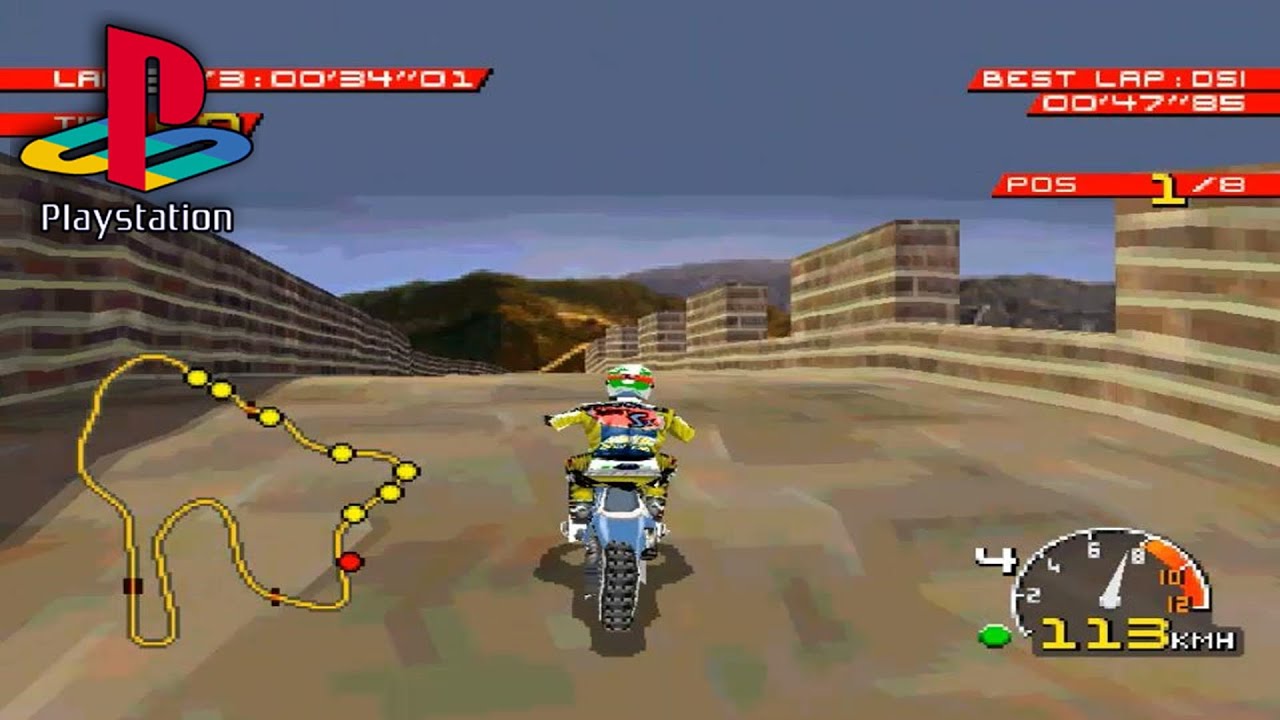 Moto Racer - Joc PS1(Franceza) - imagine 3