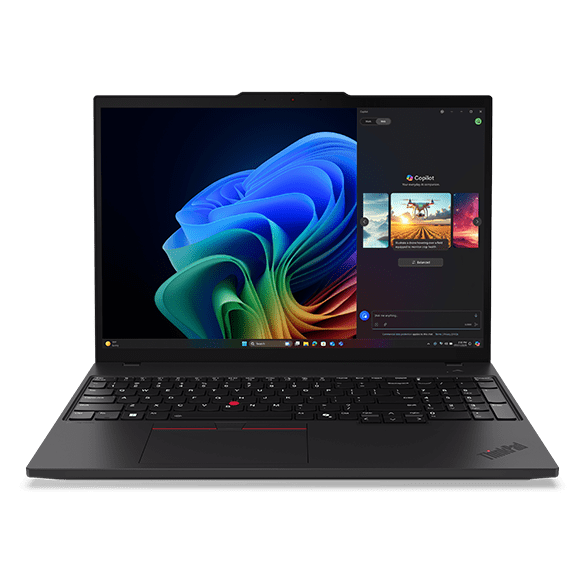 Laptop Lenovo ThinkPad T16 Gen 4, 16 inch WUXGA, IPS, AMD Ryzen 5 Pro 340W pana la 4.80 GHz, 32 Gb DDR5 RAM, SSD 512 Gb, Radeon TM 840M Graphics, Wi-Fi 7, Black (LAYOUT GERMANA)