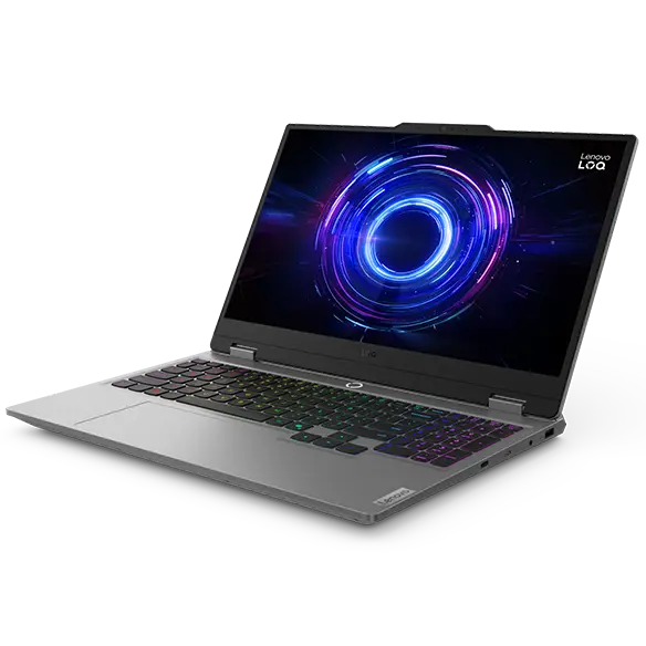 Laptop Gaming Lenovo LOQ 15IRX10, 15.6 inch FHD IPS, 144Hz, Intel Core i7-13700HX pana la 5.00 GHz, RAM 32GB DDR5, SSD 1TB, nVidia GeForce RTX 5050 8GB GDDR7,3 x USB, HDMI, Ethernet, Jack 3.5 mm, Luna Grey