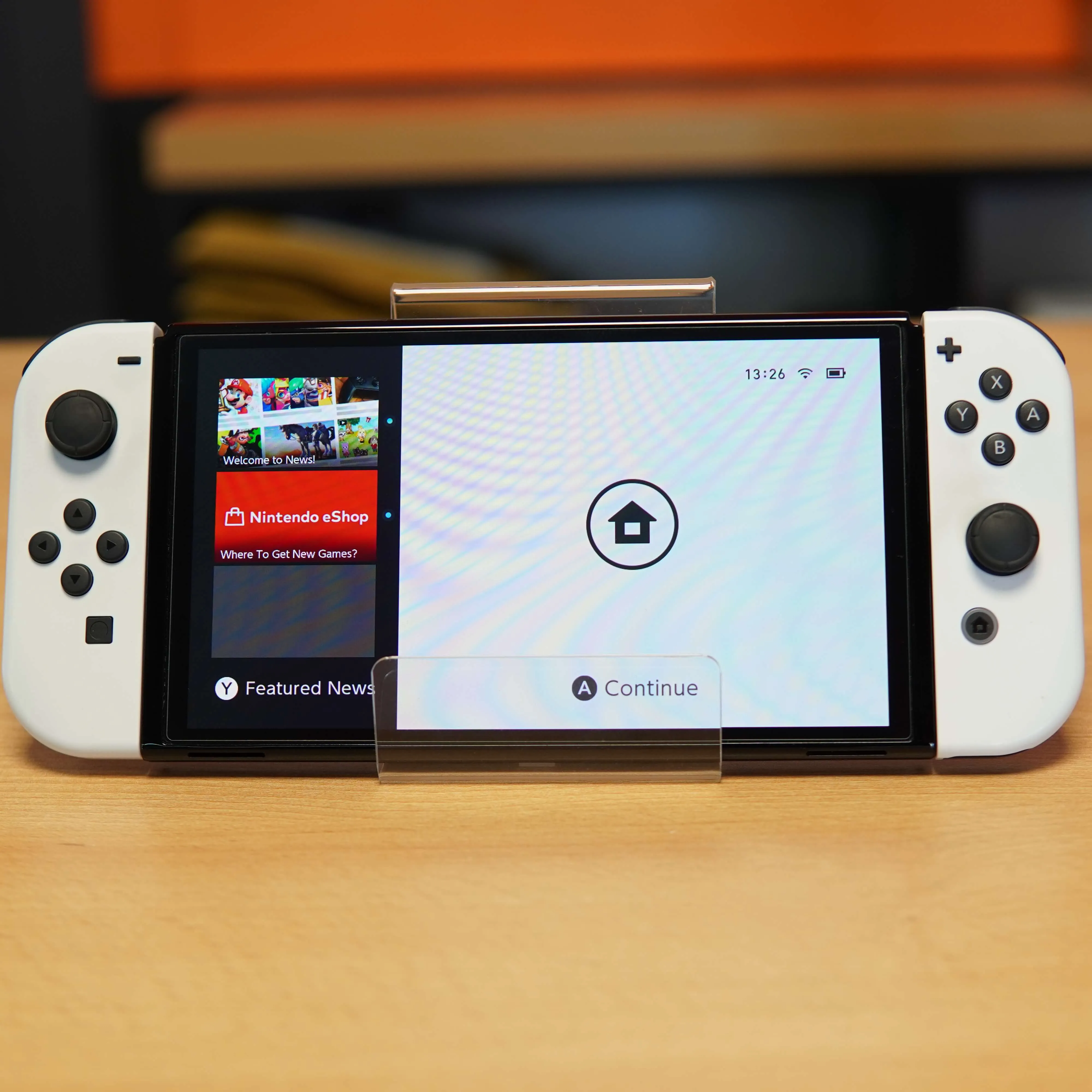 Consola Nintendo Switch Oled 64 GB, Alb + Card 256GB + Husa - imagine 5