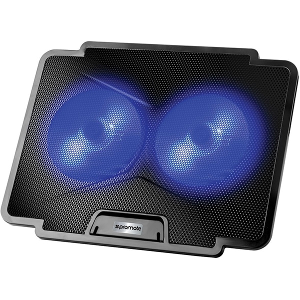 Suport laptop PROMATE AIRBASE-1, 17 inch, LED, USB, Negru