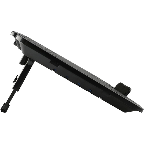 Suport laptop PROMATE AIRBASE-1, 17 inch, LED, USB, Negru - imagine 2