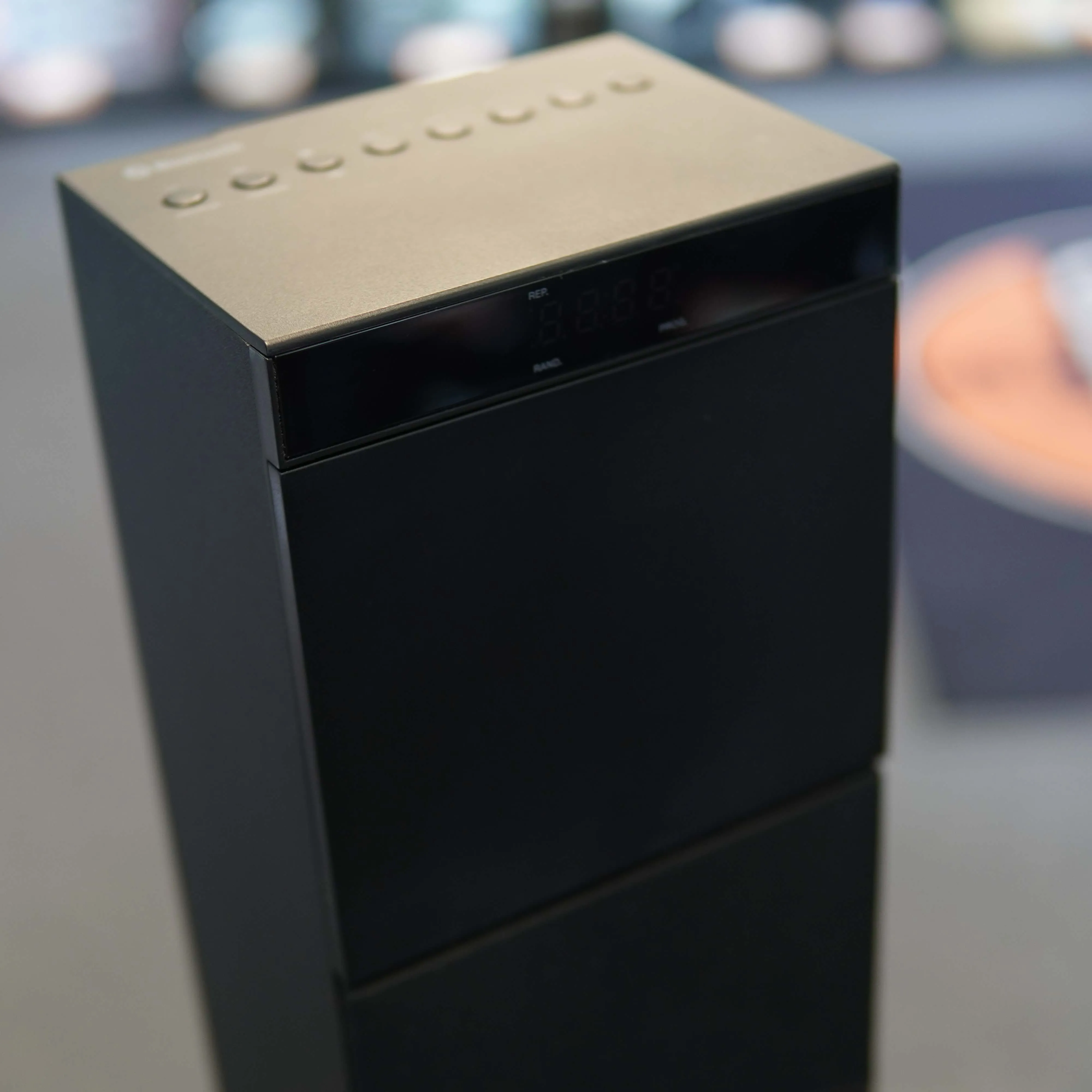Sistem audio Tower Muse M-1325 BTC, Bluetooth, CD, AUX, FM, Telecomanda, Negru - imagine 5