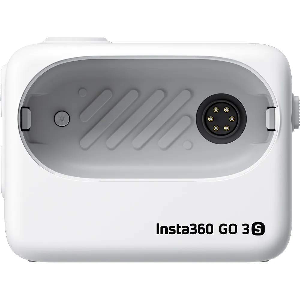 Camera Video Sport Insta360 GO3S, 64 Gb, 4K 30fps, Microfon, Rezistenta la apa 10 ATM, Wi-Fi, Alb - imagine 2