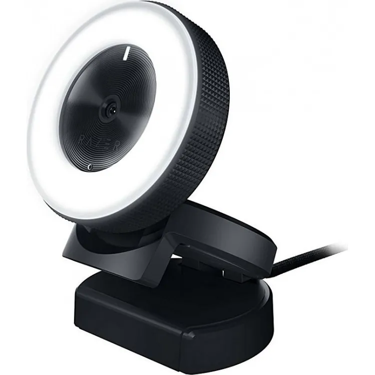 Camera web gaming Razer Kiyo, iluminare, 4 Mp, Negru