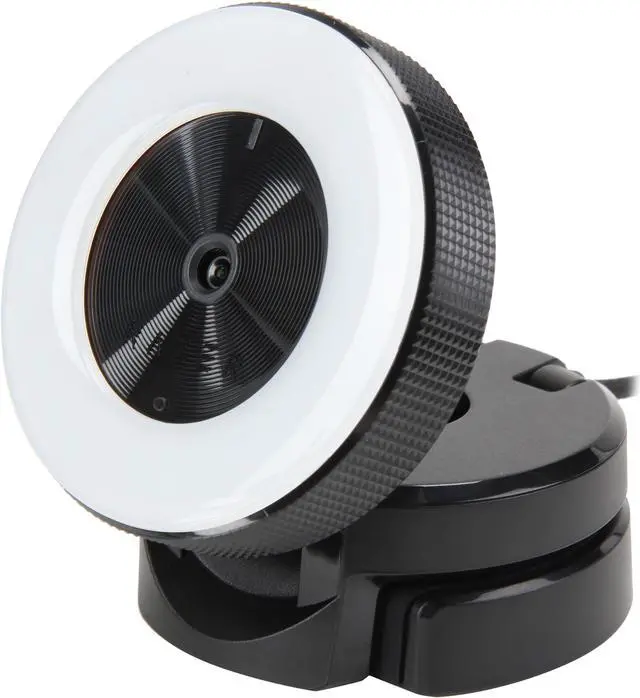 Camera web gaming Razer Kiyo, iluminare, 4 Mp, Negru - imagine 2