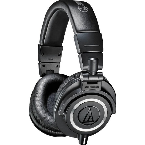 Casti Profesionale On-Ear  Audio-Technica ATH-M50x, 38 ohm, 15 - 28 000  Hz, Negru - imagine 3
