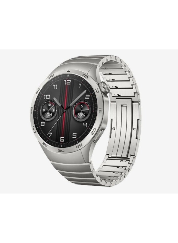 Smartwatch HUAWEI Watch GT 4 PNX-B19 46mm, GPS, Android/iOS, Grey, Stainless Steel Strap - imagine 2