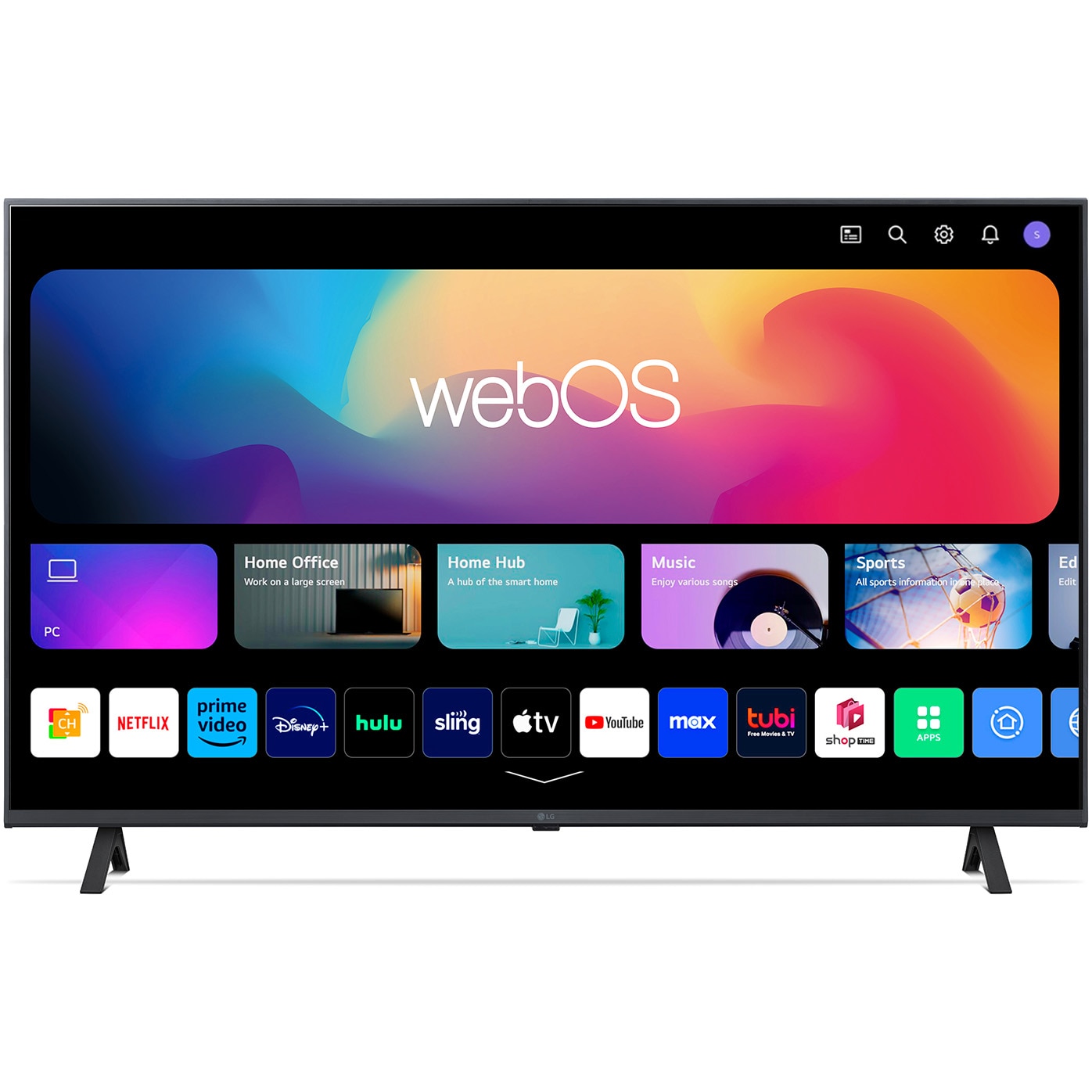 Televizor LG 43UR78003LK, Smart TV, 4K Ultra HD, LED, diagonala 108 cm, webOS, Negru