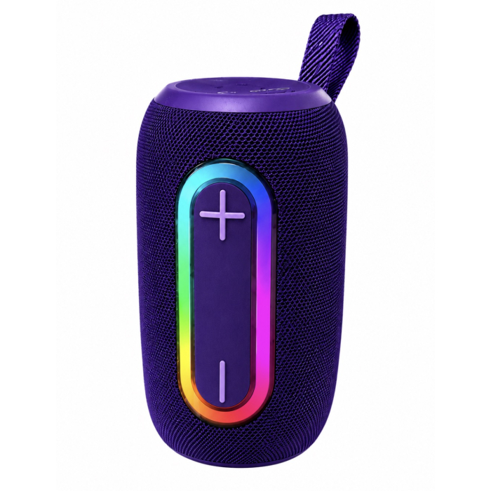 Boxa portabila bluetooth OKOP KP 833 RGB LED USB Card TF AUX,Blue