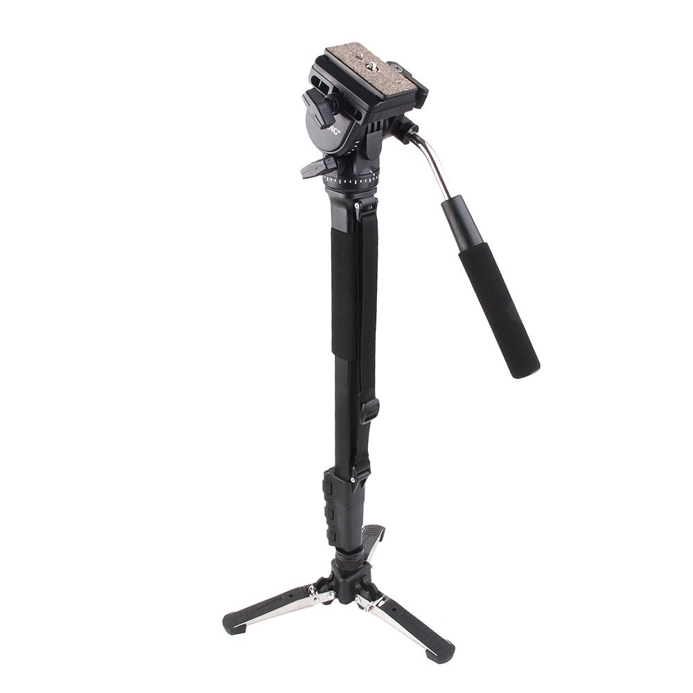 Monopied Yunteng VCT-288 cu cap video fluid