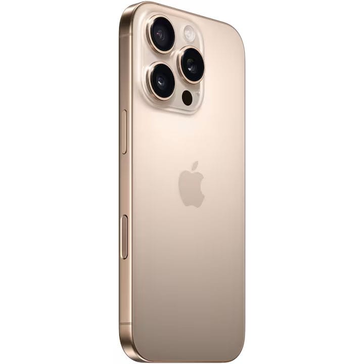 Apple iPhone 16 Pro 256 Gb, Desert Titanium - imagine 2