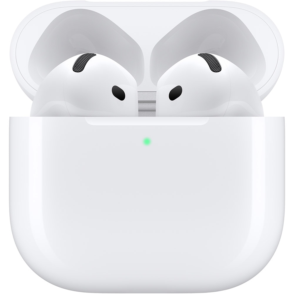 Apple Airpods 4 ANC, A3056, Bluetooth, USB-C, Alb