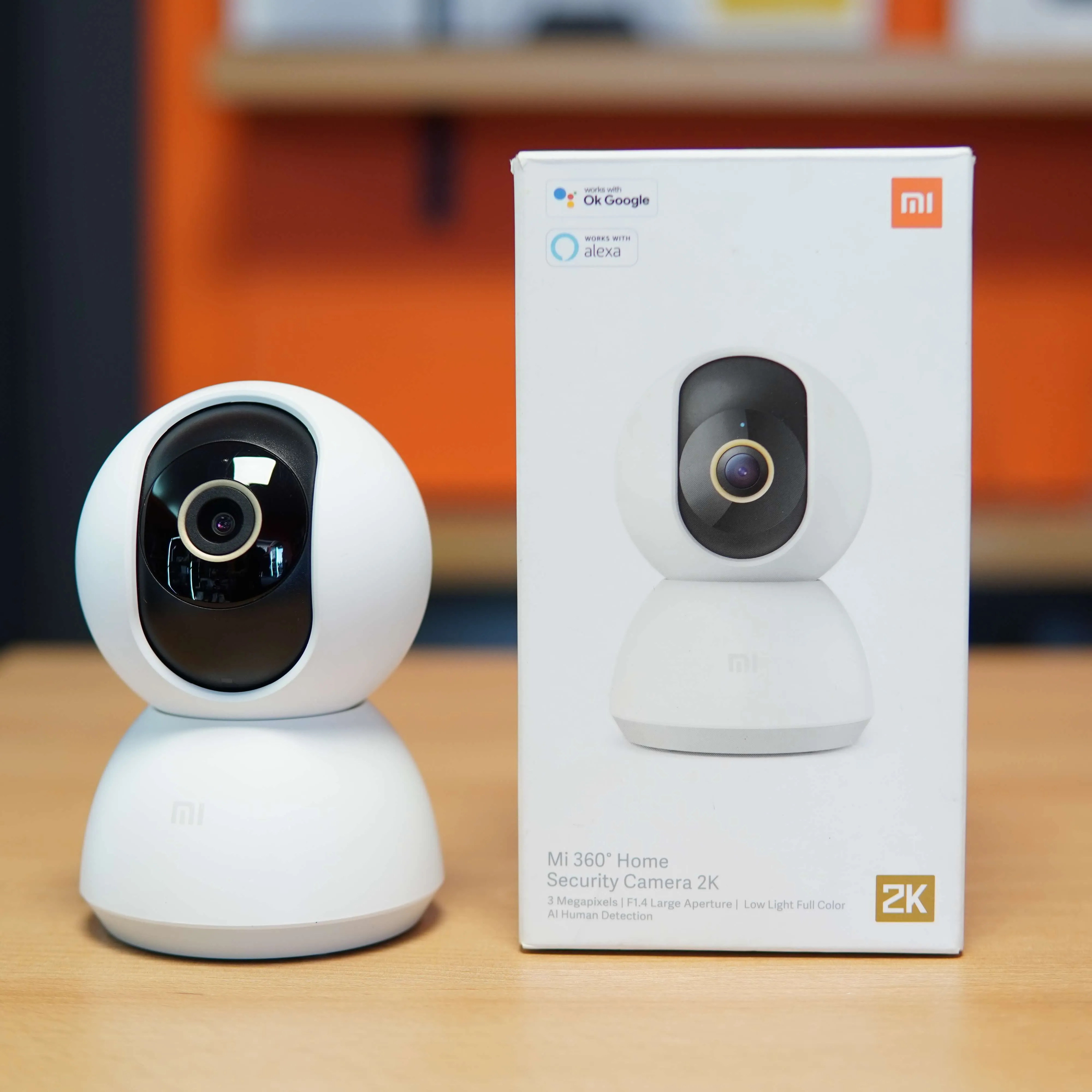 Camera de supraveghere interior Xiaomi Mi 360 Home Security Camera 2K - imagine 2