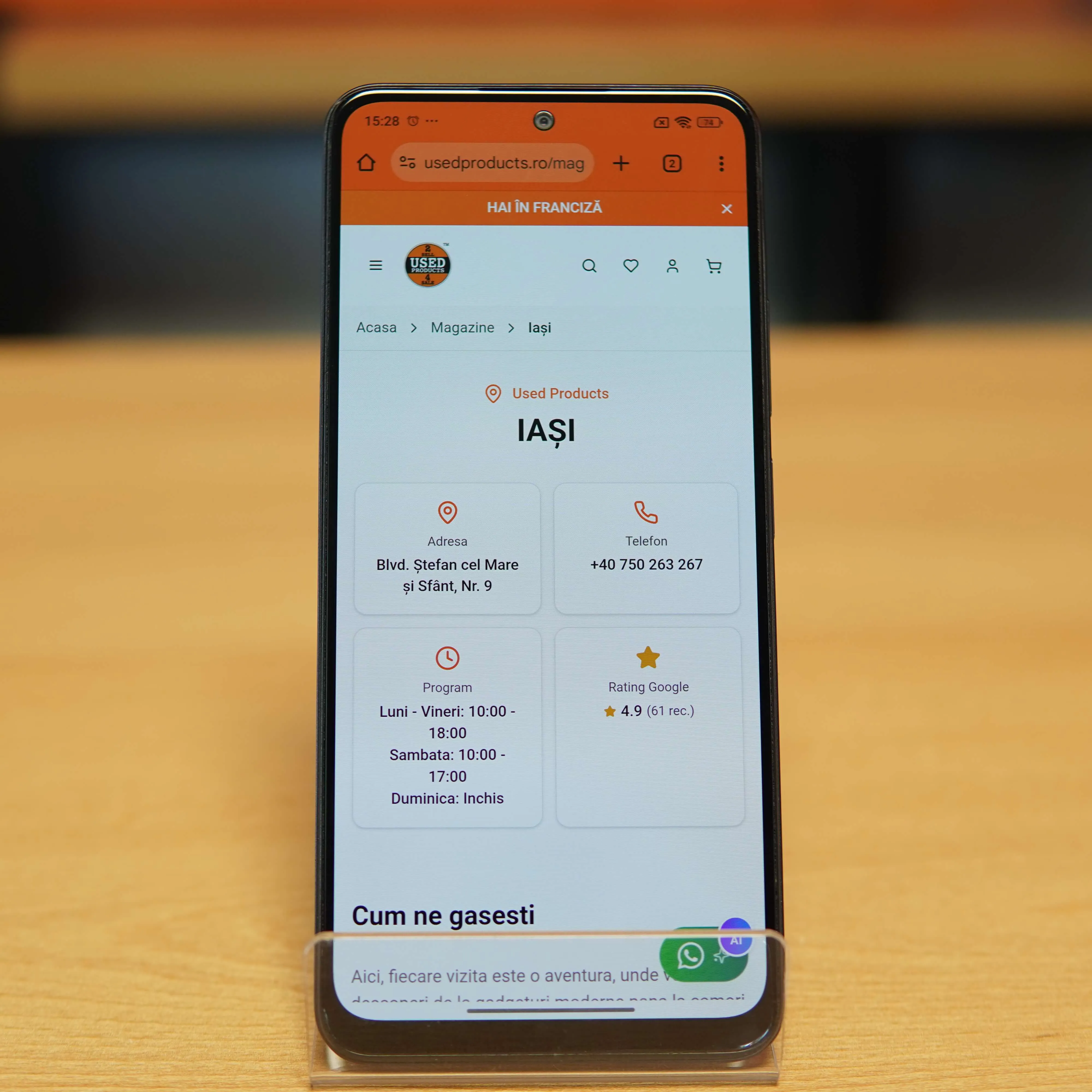 Xiaomi Redmi Note 12 64 GB, Dual Sim, Gri - imagine 2