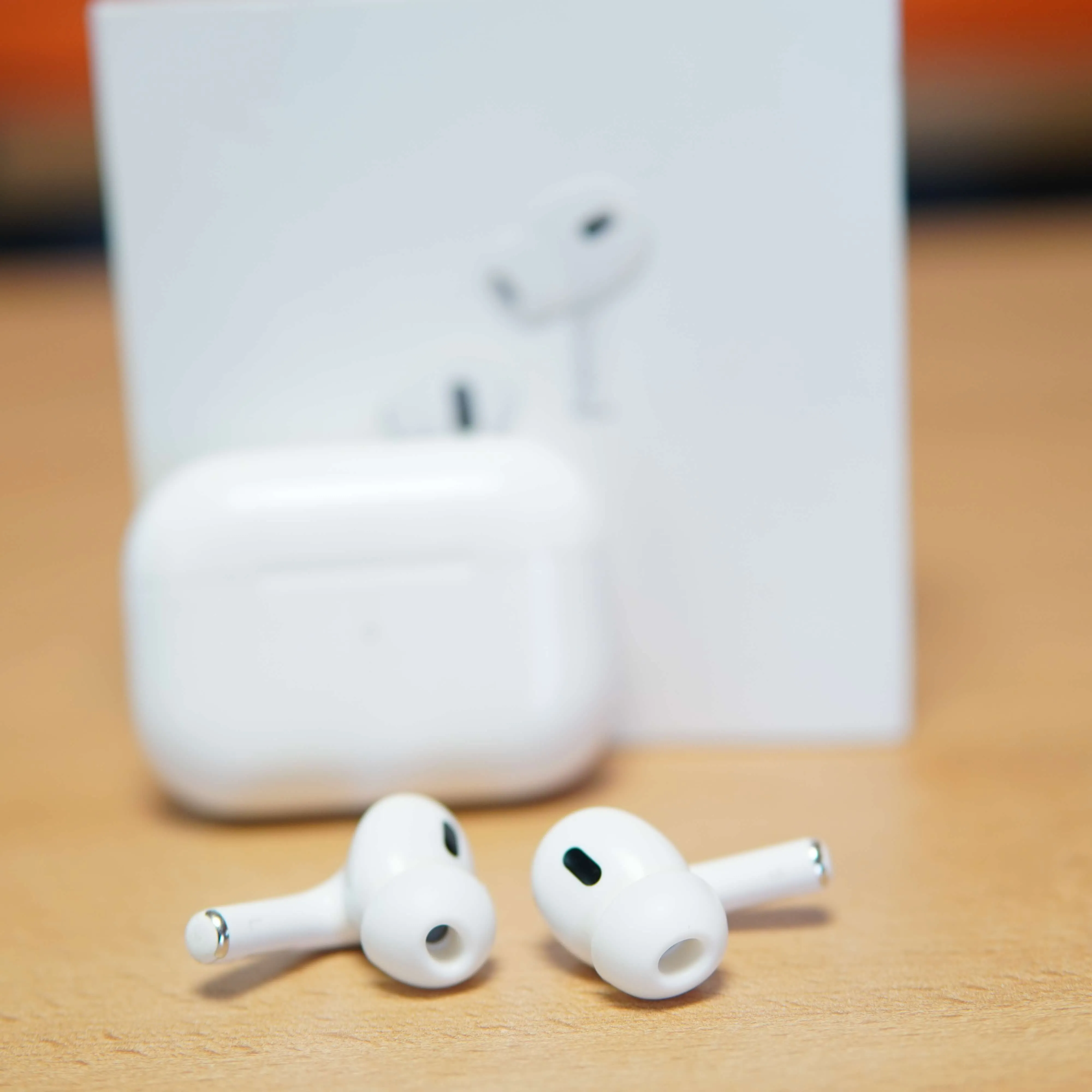 Apple Airpods Pro 2, A2968, USB-C, MagSafe Charging Case, Alb - imagine 5
