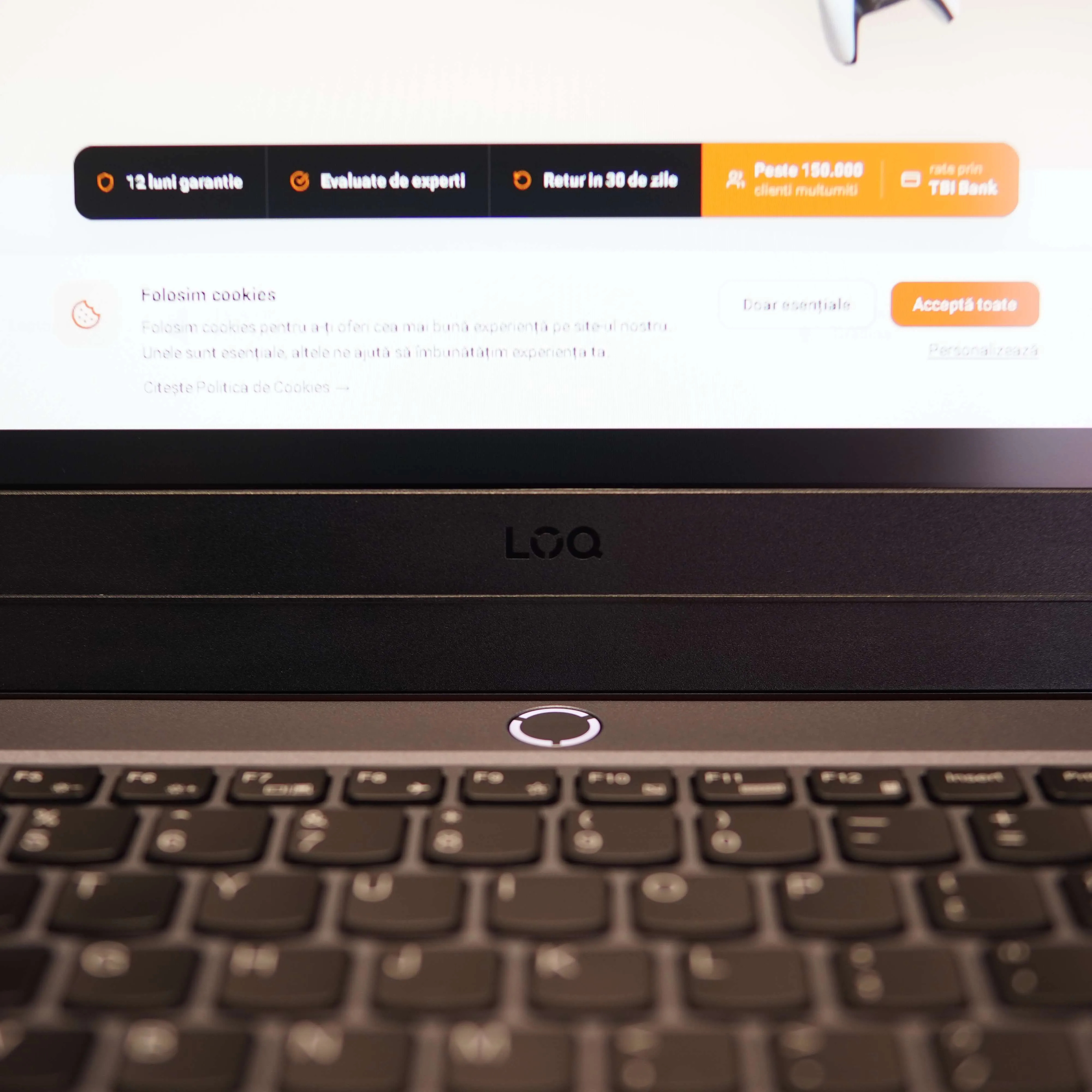 Laptop Gaming Lenovo LOQ 15IRX9, 15.6", i7-13650HX, 24 GB DDR5, 512 GB SSD, RTX 4050 6GB, IPS 144Hz, Gri - imagine 12