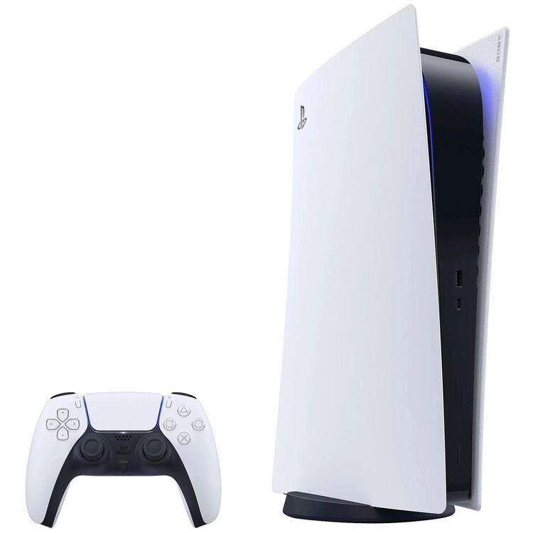 Consola Sony Playstation 5 Disc Edition 825 GB, CFI-1216A, Alb