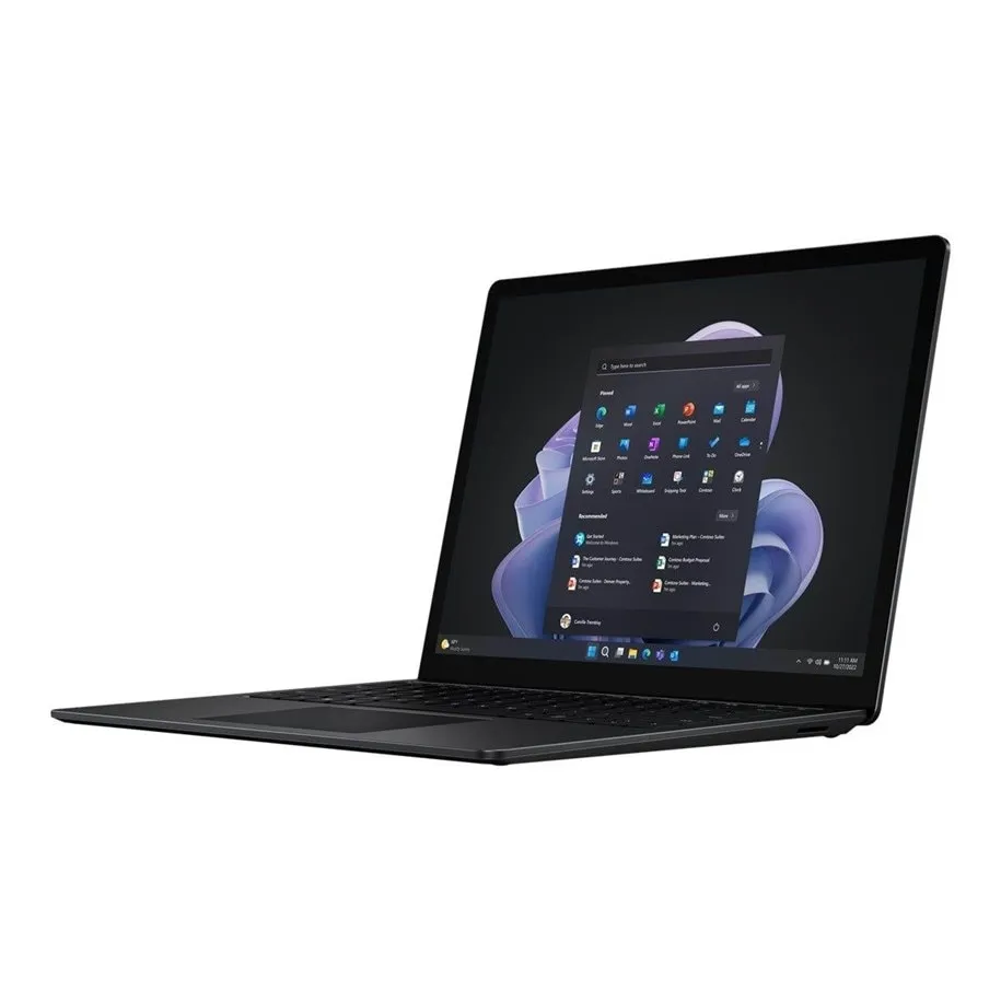 Laptop Microsoft Surface 5, A1872, Display 13.5 inch, FHD, TouchScreen, Intel Core I7-1065G7, 3.9GHz, 16 Gb RAM LPDDR4, SSD 240 Gb NVMe, Intel Iris Plus Graphics, Wi-Fi6, USB, USB-C, SD Card Reader, Black