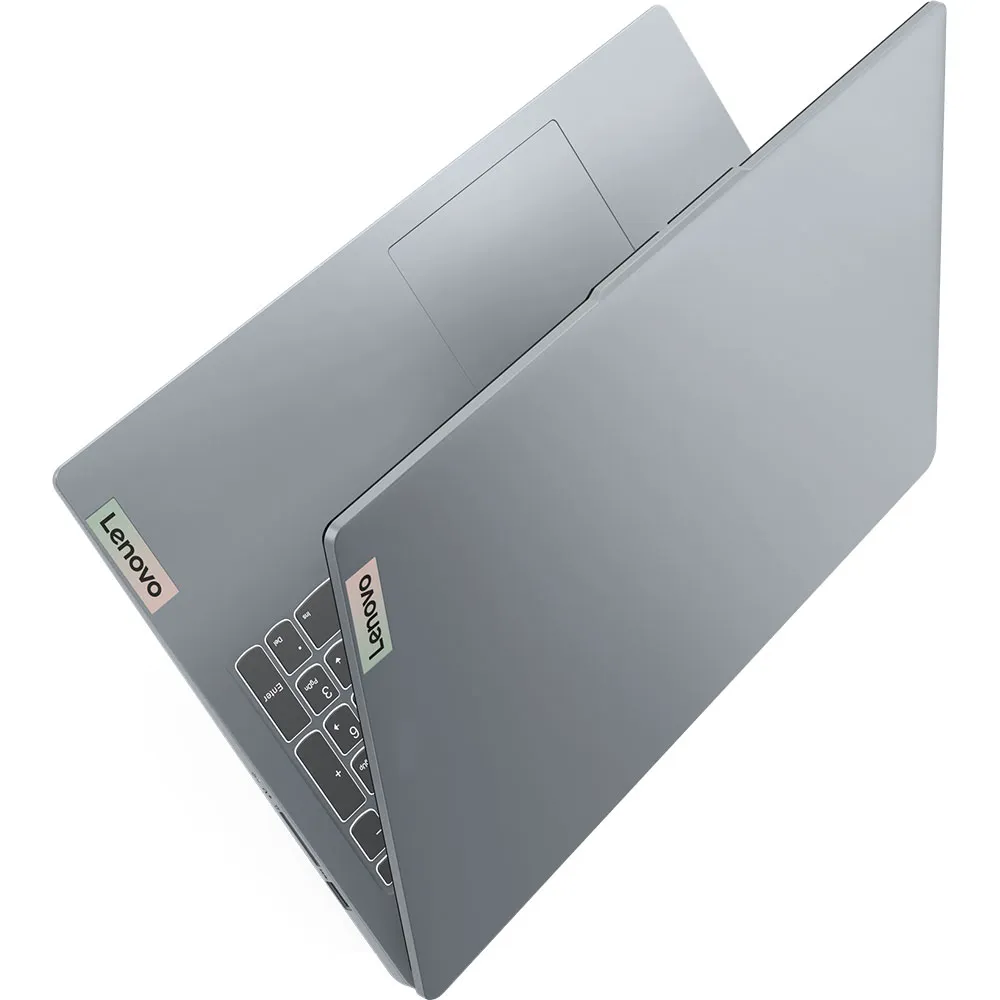 Laptop Lenovo IdeaPad Slim 3 15AMN8, Display 15.6 inch, FHD, Procesor AMD Ryzen 3 7320U 4.1GHz, 8Gb RAM LPDDR5, SSD 480 Gb, AMD Radeon 610M, Wi-Fi6, USB 3.2, USB-C, HDMI, SD Card Reader, Grey - imagine 3